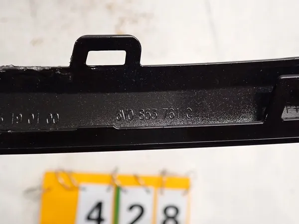 Black Grille Frame SKODA FABIA III LIFT 2017- 6V0853761C image 2