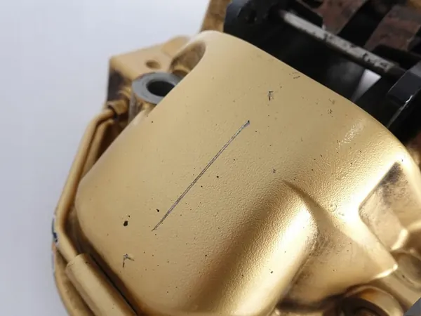 BMW M5 F90 M8 F91 Gold Bremssattel + Beläge Rechts Vorne OEM image 3