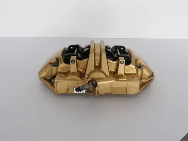 BMW M5 F90 M8 F91 Gold Bremssattel + Beläge Rechts Vorne OEM image 6