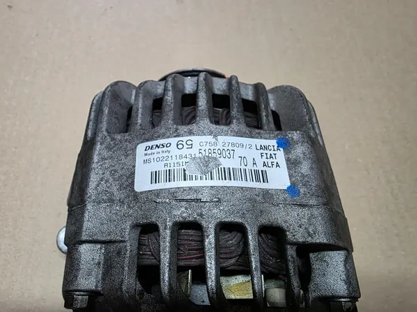 Vaihtovirtageneraattori Fiat Grande Punto 1.4 8V 51859037 70A image 3