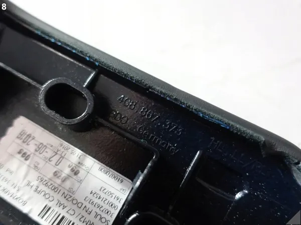OEM 66724133 Audi Armstöd - Vänster Bakdörr Läder image 9