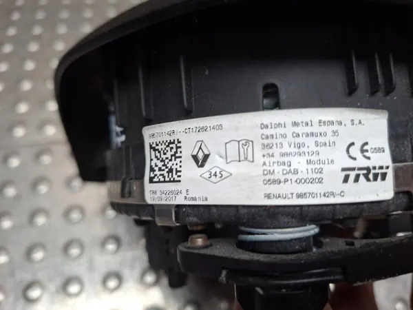 Airbag condutor OEM S26279685 para Dacia Dokker 2017- image 6