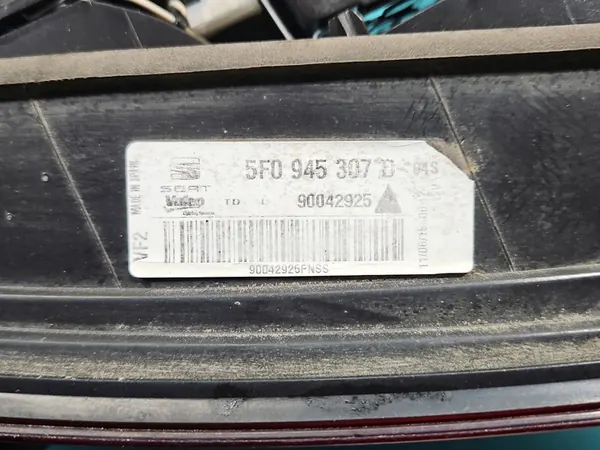 Luz trasera izquierda para Seat Leon III 12-16, LED, OEM 5F0945307D image 7