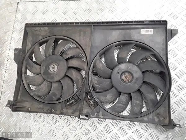 Kühlerlüfter OEM 874678e mit Diffusor für Opel Vectra C image 2