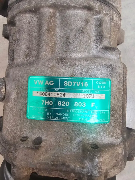 Compressore Aria Condizionata VW Caddy Touran T5 7H0820803F image 2