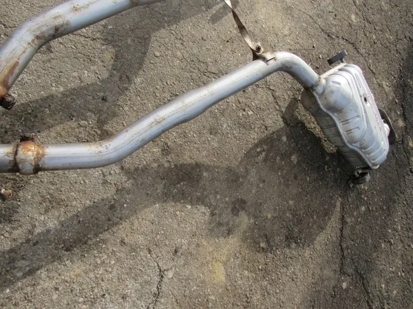 Exhaust Muffler Mercedes-Benz ML W164 A1644904016 image 1