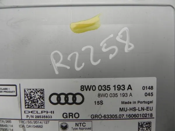 Audi CD-vaihtaja OEM 8W0 035 193 A - Käytetty image 5