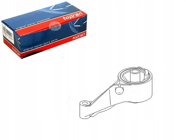 Topran Soporte de Motor 207 681 image 7
