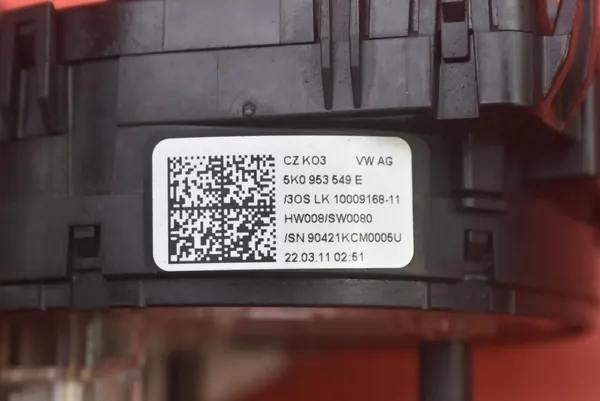 Cabo Espiral Airbag VW Golf 6 08-15 image 9