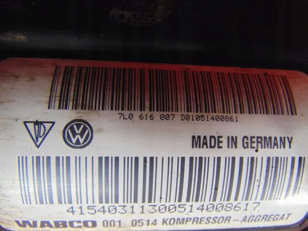 Compressore Sospensione Porsche Cayenne I 7L0616006D image 9