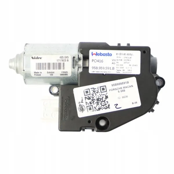 Motor de Teto Solar Porsche Macan OEM 95B959591B image 2