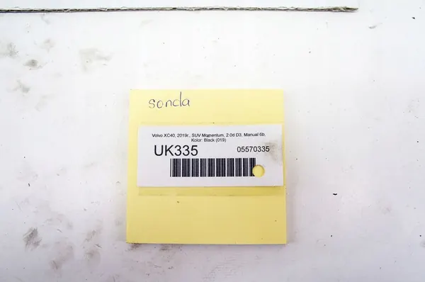 Volvo XC40 D3 2.0d Sensor Lambda NOX UK335 image 4