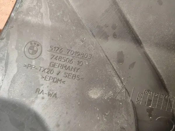 OEM 7019803 Vasen Etulokasuoja BMW F10/F11:lle image 9