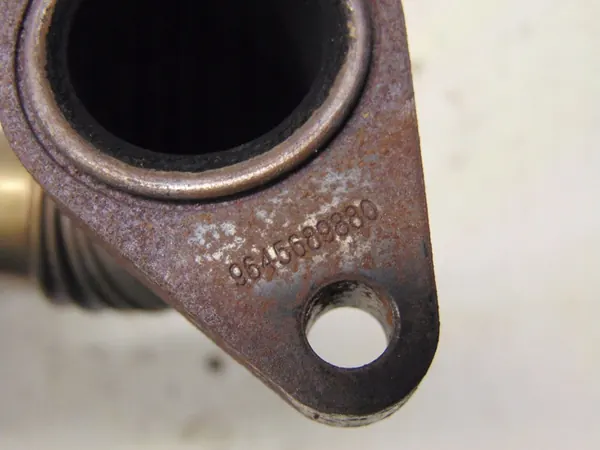 EGR Kühler Ventil Rohr Volvo V50 Lift 2.0D image 7