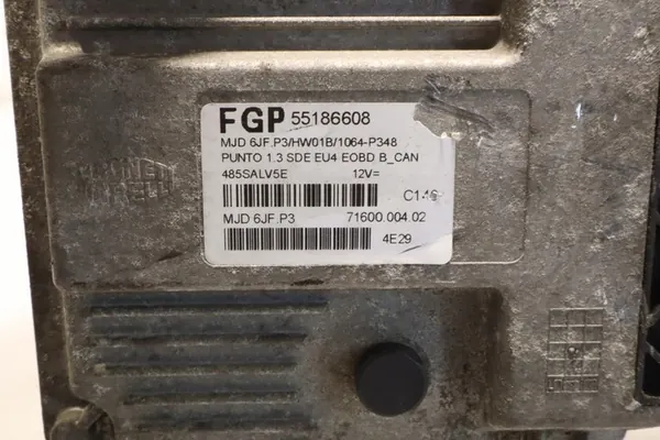 Moottorinohjain FIAT PUNTO II 1.3JTD 55186608 image 7