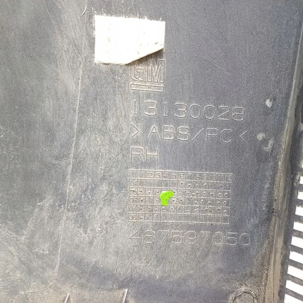 Right Rear Lamp Trim Opel Meriva A 13130028 image 9