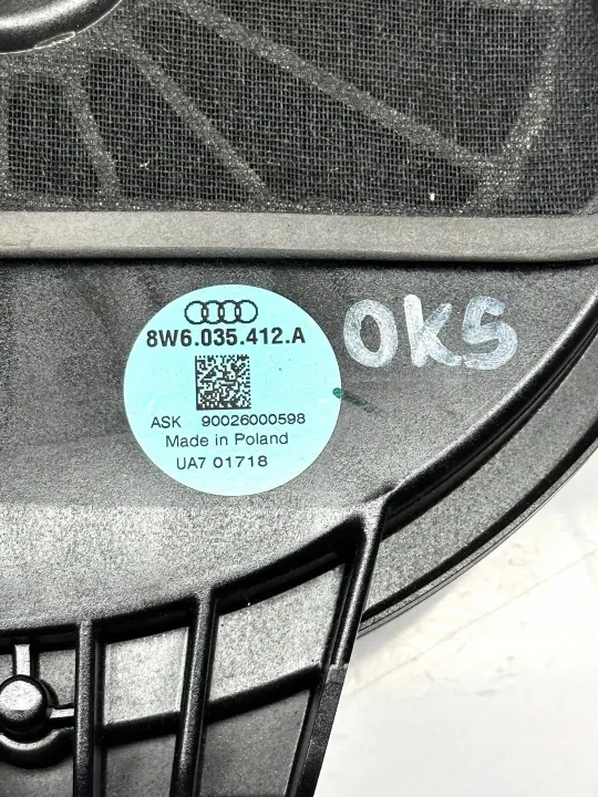 Subwoofer Audi A5 S5 F5 II OEM 8W6035412A B&O image 3