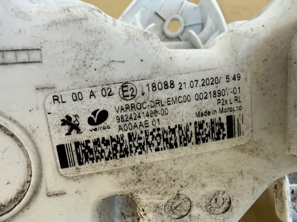 OEM Led lewy 208 II nincar DRL-lamp Links Gebruikt image 7