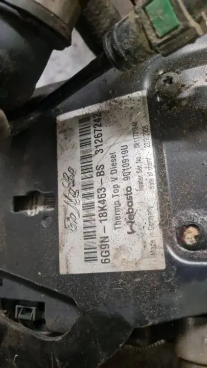 Webasto VOLVO V70 III 31267242 2.4L diesel 2009 image 4