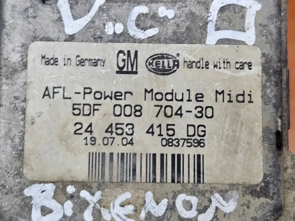 Module de rotation phare xenon Opel Vectra C Signum OEM 24453415 image 3