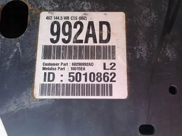 Chassi Dianteiro OEM 68546562AA para Dodge RAM Crew Cab image 4