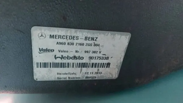 Mercedes Actros MP4 Webasto Standklima OEM A9608302160 image 4