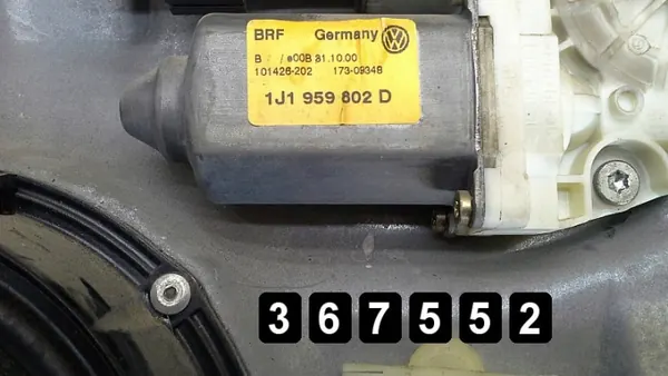 Régulateur de vitre VW OEM AM-367552 Pièce d'occasion image 4