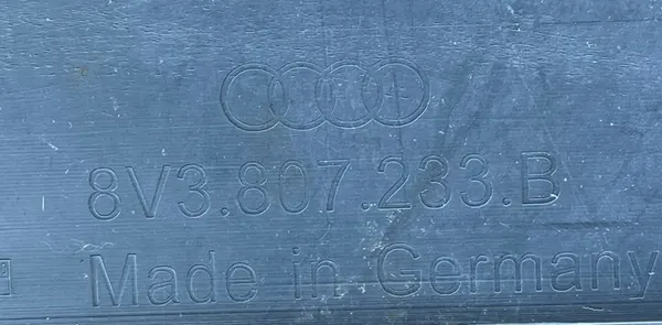 AUDI A3 8V LIFT Etupuskuri Spoilerikansi 8V3807233B image 10