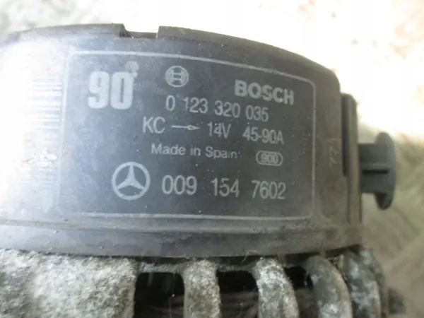 90A Generaattori Mercedes SLK R170 2.0 Benzyna image 4