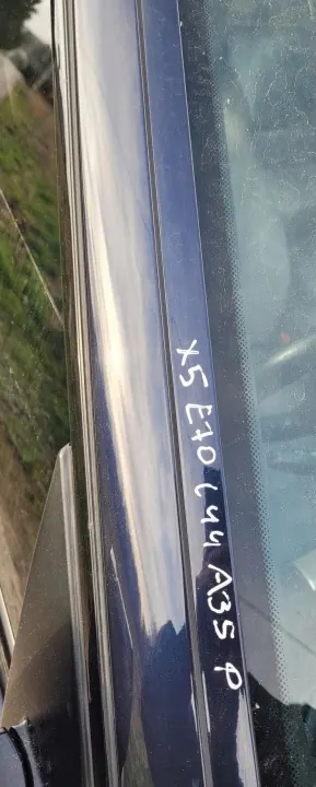 OEM LISTWA SZYBY CZOŁOWEJ PRAWA BMW X5 E70 A35 image 3