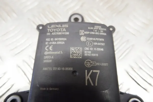 Toyota Yaris IV dodehoek sensor OEM 88162-K0010 image 4