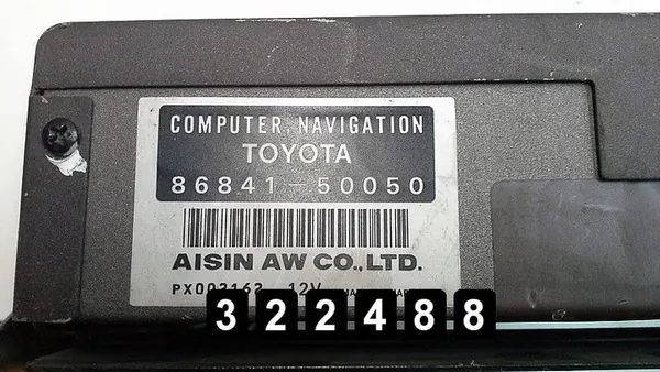Módulo de navegación GPS Lexus GS 300 2000 86481-50050 image 3