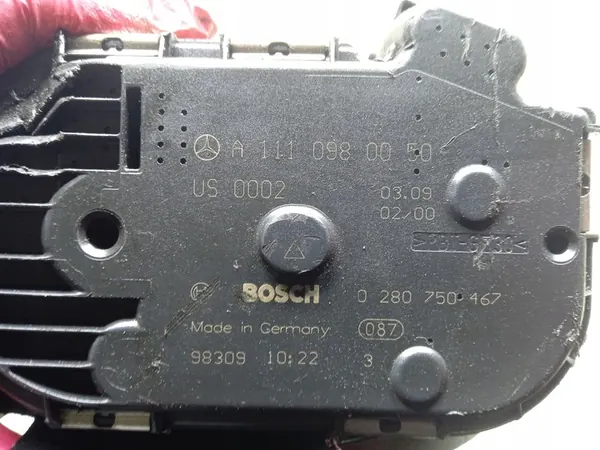 Corpo de aceleração Mercedes W168 1.9 A1661410225 image 6