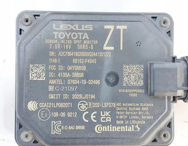 Toyota C-HR II 2024 Dodehoekmodule OEM 88162F4040 image 3