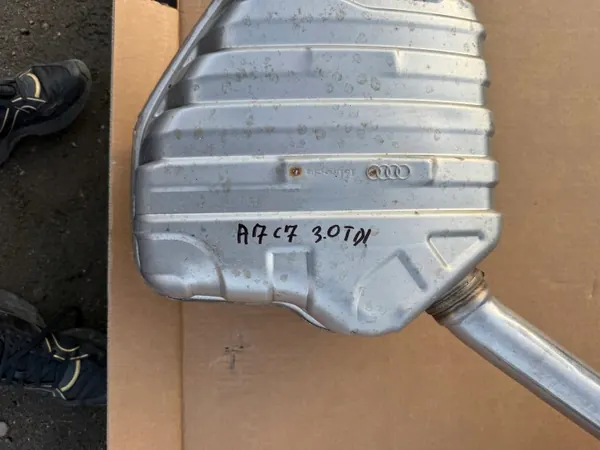 Audi A6 A7 C7 3.0 TDI Auspuff Schalldämpfer OEM 4G0253181D image 4