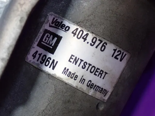 Opel Zafira B pyyhinmoottori OEM Zawada-389076- image 7