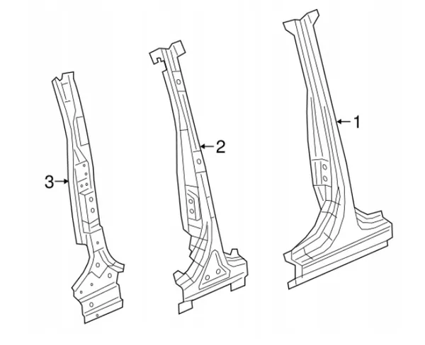 OEM 68302718AB Couvre-pilier droit haut Jeep Wrangler JL image 4