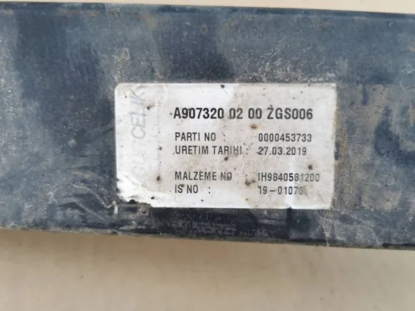 Mola de Lâmina Dupla Traseira Mercedes Sprinter OEM A9073200200 image 8