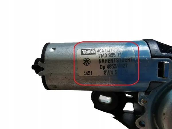 Heckwischermotor VOLKSWAGEN SHARAN SEAT ALHAMBRA image 3