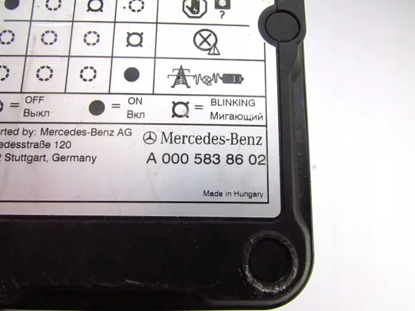 Mercedes Elektro-Ladegerät OEM A0005838602 Gebraucht image 6