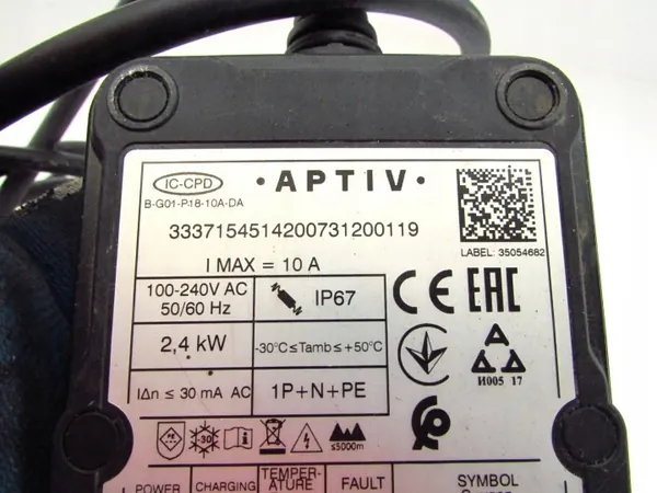 Mercedes Elektro-Ladegerät OEM A0005838602 Gebraucht image 7