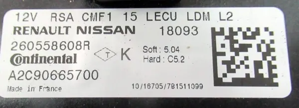 Renault Captur I nostomoduuli OEM 260558608R image 3