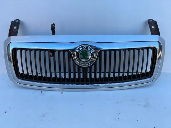 Grille Skoda Fabia I OEM 6Y0853668B - Argent image 4
