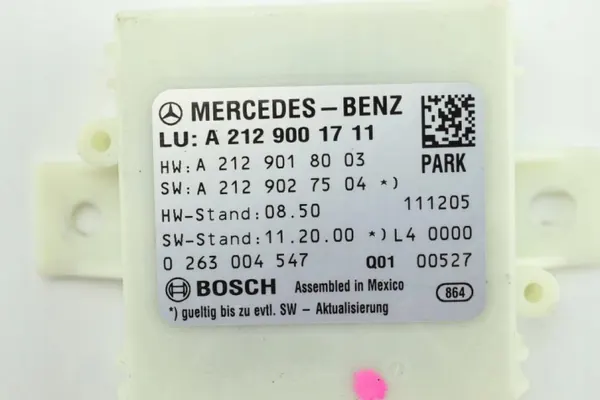 Módulo PDC usado OEM A2129001711 Mercedes E W212 image 3