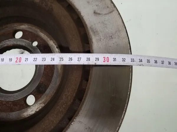 Achterremschijf Mercedes-Benz ML W166 2012 A1664230112 image 3