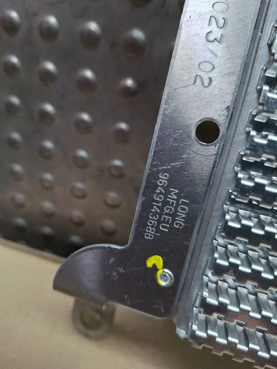 Enfriador de combustible 9649143680 Fiat Scudo Jumpy Expert 2.0 MJet HDi image 4