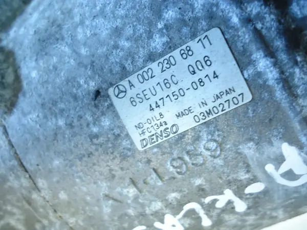 Compresor de aire acondicionado MERCEDES W245 W169 A0022306811 image 3