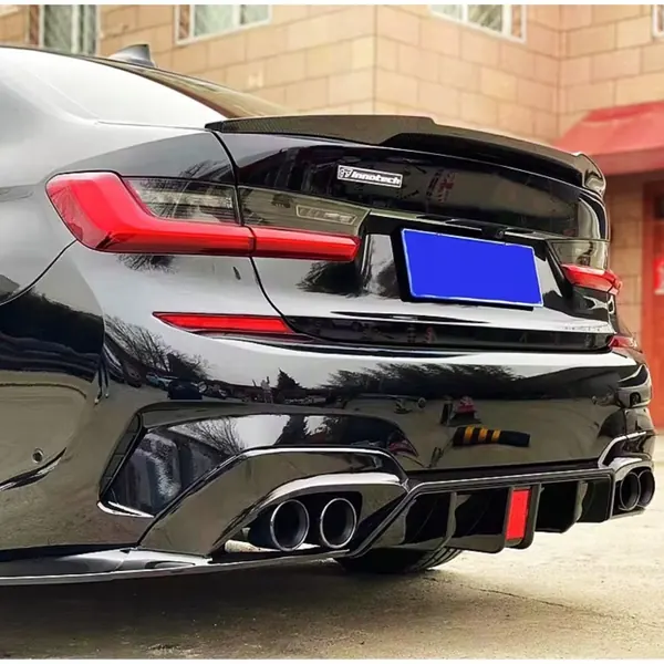 Spoiler Lotka M4 Style pour BMW G20 - Noir Brillant image 7