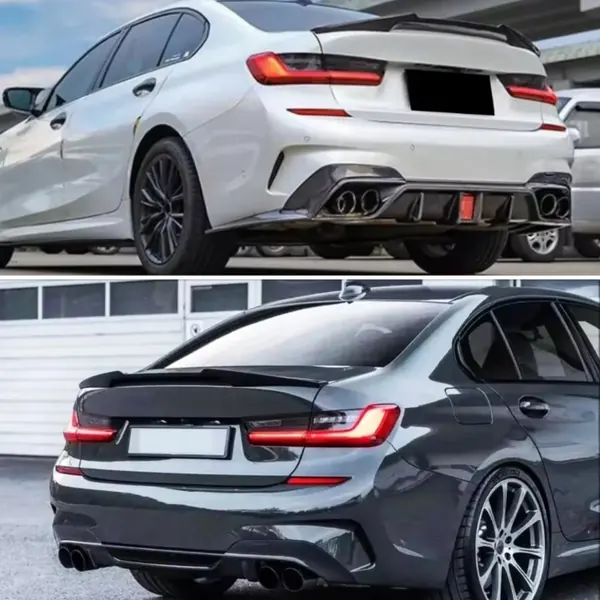 Spoiler Lotka M4 Style pour BMW G20 - Noir Brillant image 8