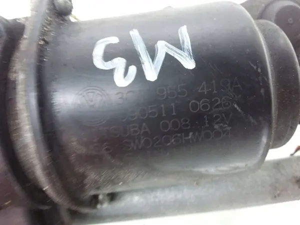 Pyyhkijämekanismi moottorilla Volkswagen PASSAT B6 2009 391955419A image 4